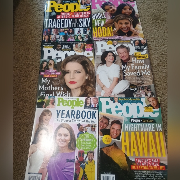 People Magazine #3 Bundle 2024 And 2025 - Picture 1 of 1